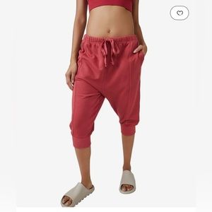 NWOT Free People Movement cropped sweats